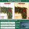 30LED 6 Ft by 12 Inch Thick Prelit Christmas Garland with Lights (Green) 13.07 x 11.1 x 3.43 inches